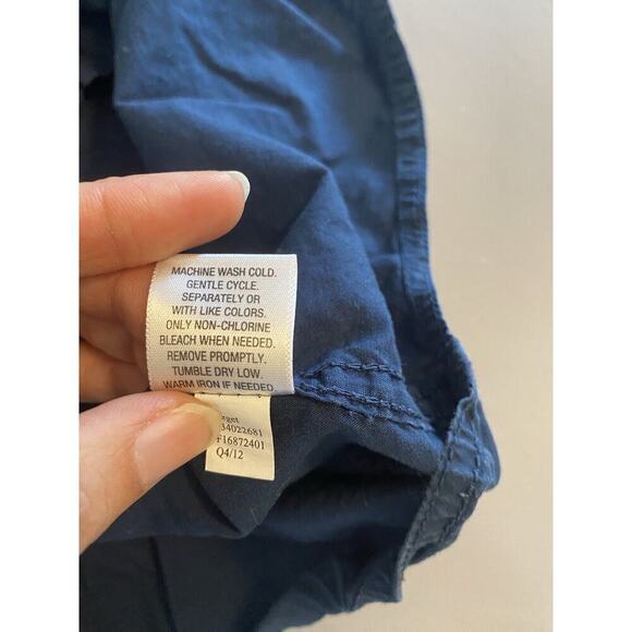 Converse One Star Short Sleeve Shirt Men’s Small Button Up Collar 100% Cotton - Picture 11 of 11